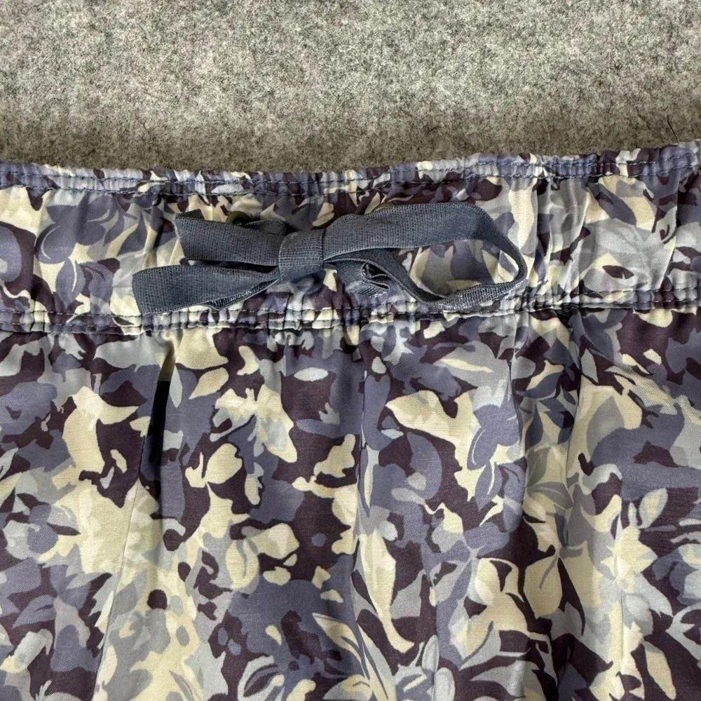 North River Outfitters Aleutian Floral Skort Blue Gray Size L NRL3038 Activewear